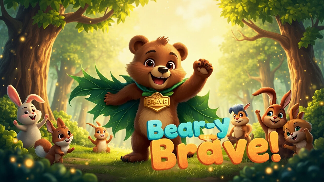 Bear-y Brave 🐻 | Empowering Kids Pop Song by PopSoar