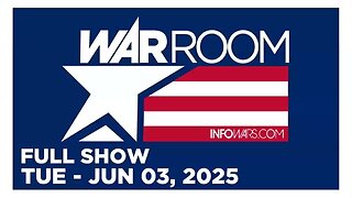 WAR ROOM (Full Show) 06_03_25 Tuesday