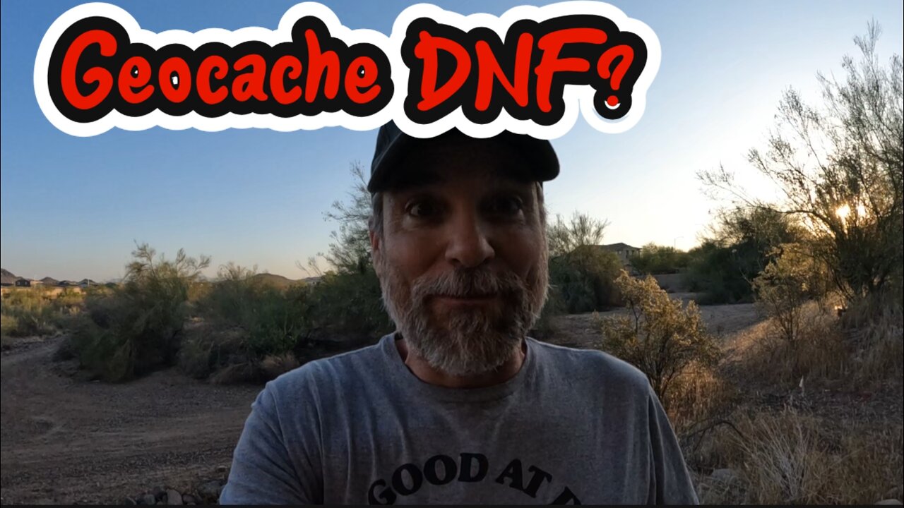 Geocaches and a DNF?