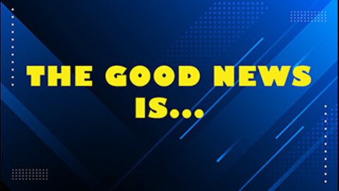 THE GOOD NEWS IS... // David Anders