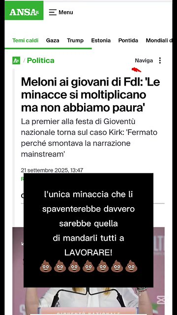 la notizia del giorno