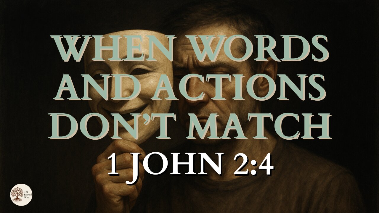 When Words and Actions Don’t Match 1 John 2:4