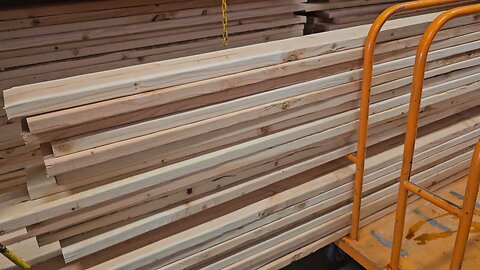 Buying lumber for our off-grid cabin