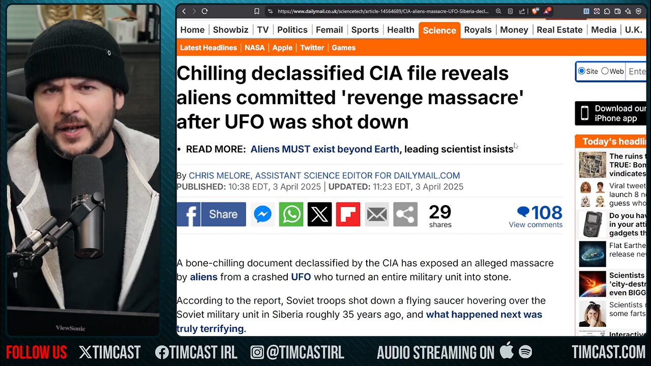 CIA Says ALIENS ATTACKED The Soviets In Declassified Documents, Turn Soldiers TO STONE