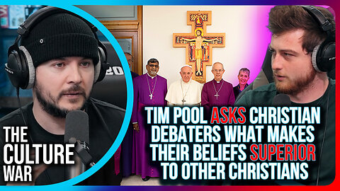 Tim Pool Asks Christian Debaters What Makes Their Beliefs SUPERIOR To Other Christians