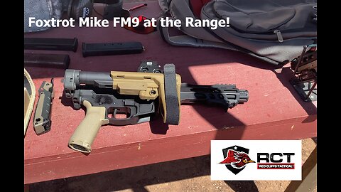 Foxtrot Mike Interceptor FM9 AR9 at the Range!