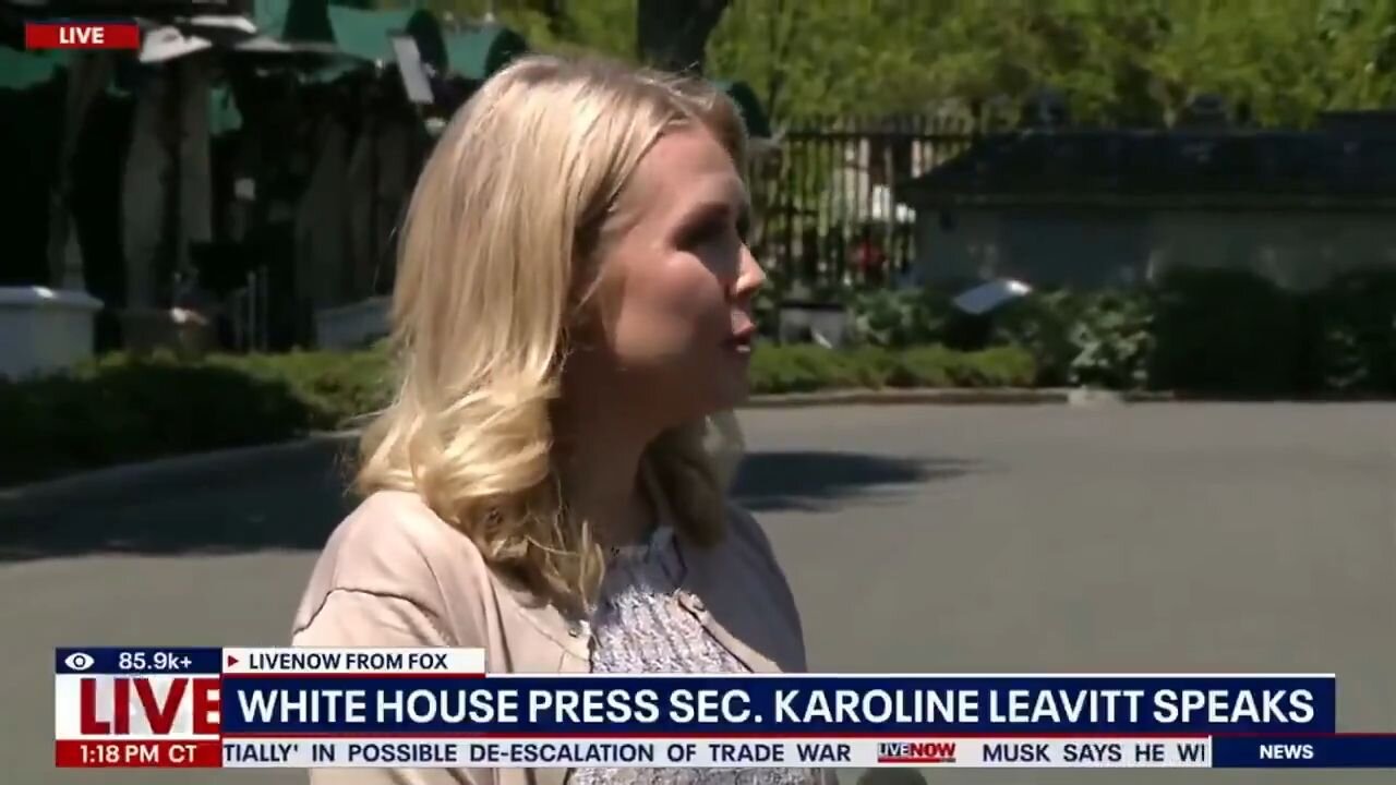 Mluvčí Bílého domu prohlásila, že Trumpovi dochází s válkou na Ukrajině i se Zelenským trpělivost!