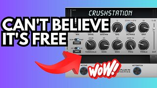 FREE PLUGIN alert - Eventide Crush Station: Powerful Distortion & Saturation Engine, Limited Time