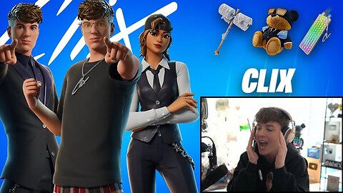 Clix Reveals His New Fortnite Icon Skin!