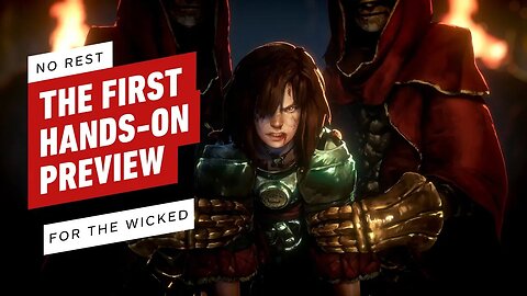 No Rest for the Wicked Preview - Looks Like Diablo, Plays Like Dark Souls