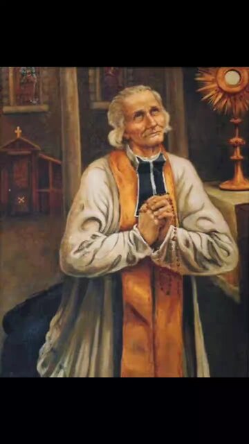 Saint John Vianney Pray For Us Amĕn 🙏🙏🙏💖💖💖
