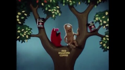 @drinkreddiamond #vintage ad (54) #coffee #wilkinscoffee #puppet #muppets #jimhenson #vintagead