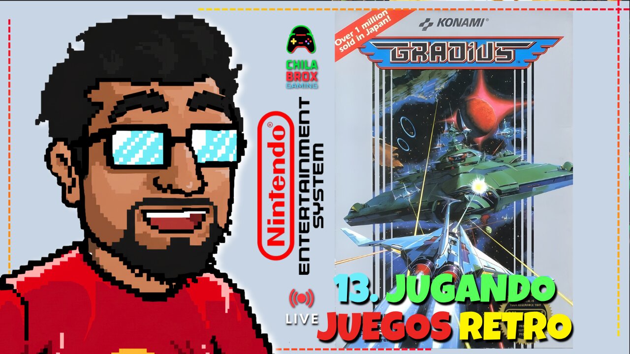 🚀 LIVE 13: GRADIUS – El Origen de los Shooters Espaciales en la NES 👾