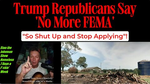 FLASH FLOOD - TORNADO - HURRICANE - EARTHQUAKE RELIEF ALL GONE