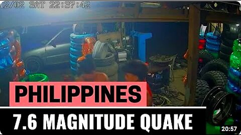 "Compilation: Magnitude 7.6 Earthquake Strikes Mindanao, Philippines on December 2, 2023"