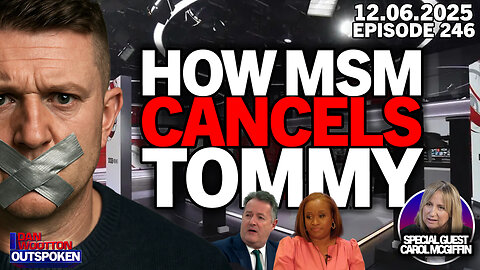 🚨LIVE! MSM CANCELS TOMMY ROBINSON IN DEEP STATE PLOT TO SHUT DOWN OPPOSITION, SAYS CAROL MCGIFFIN🚨