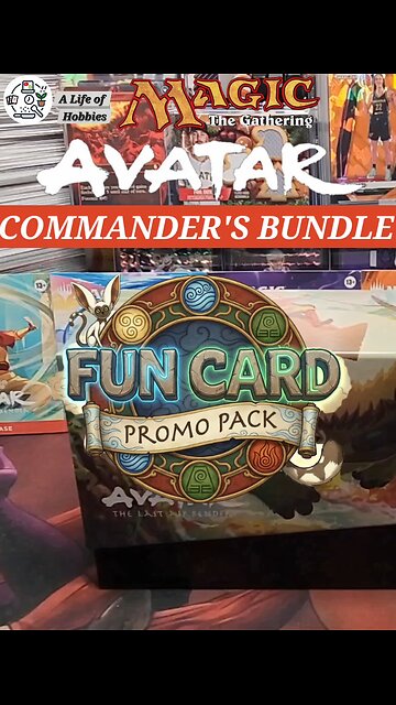 Probably the Best Fun Card Pack you can get from the Avatar Commander's Bundle!