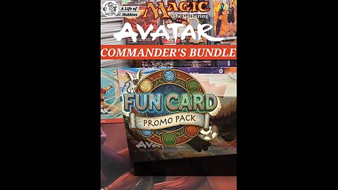 Probably the Best Fun Card Pack you can get from the Avatar Commander's Bundle!