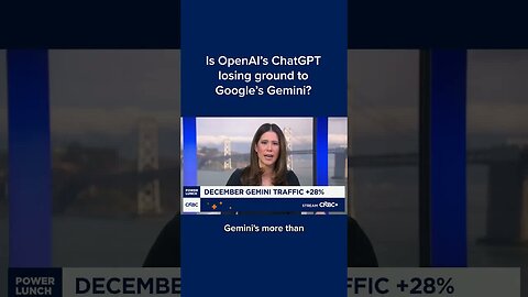 Is OpenAI's ChatGPT losing ground to Google's Gemini?