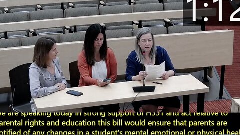 Health Rights MA Panel Testimony in Support of H551 An Act Relative to Parental Rights in Education