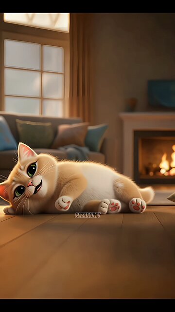 This cat demands attention