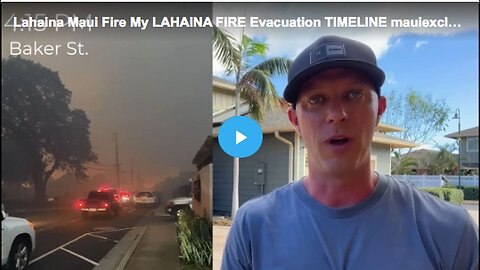 "Lahaina Fires: A Survivor's Perspective"