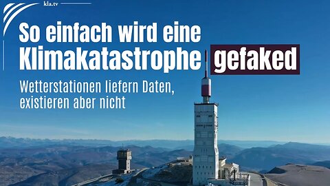 Klima-Schwindel entlarvt