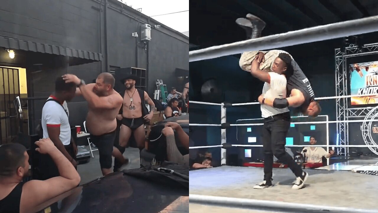 Rampage Jackson’s Son KO’s Pro Wrestler After Beer Can Attack