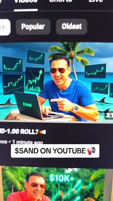 $SAND ON YOUTUBE 📢