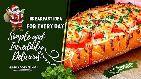 Breakfast idea for every day – this is how you can make simple and incredibly delicious egg bread!