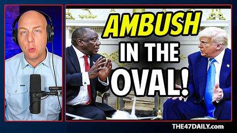 Trump and South African President Face Off in Oval Office!