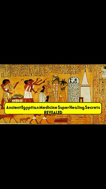 Ancient Egyptian Medicine: Super Healing Secrets REVEALED #AncientEgypt #Medicine #History