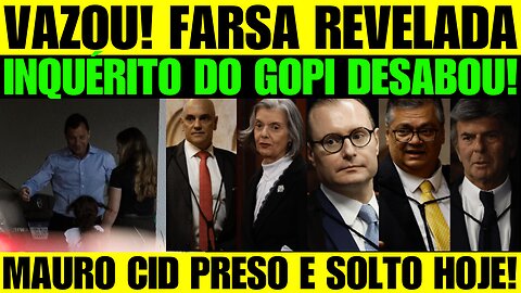 🔥🚨 BOMBA! CID É PRESO E SOLTO NO MESMO DIA! FAMILIA FOGE! EX-MINISTRO DE B0LS0NAR0 PRESO!
