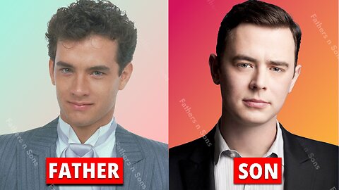 Celebrity Fathers And Their Sons At The Same Age! Part 1