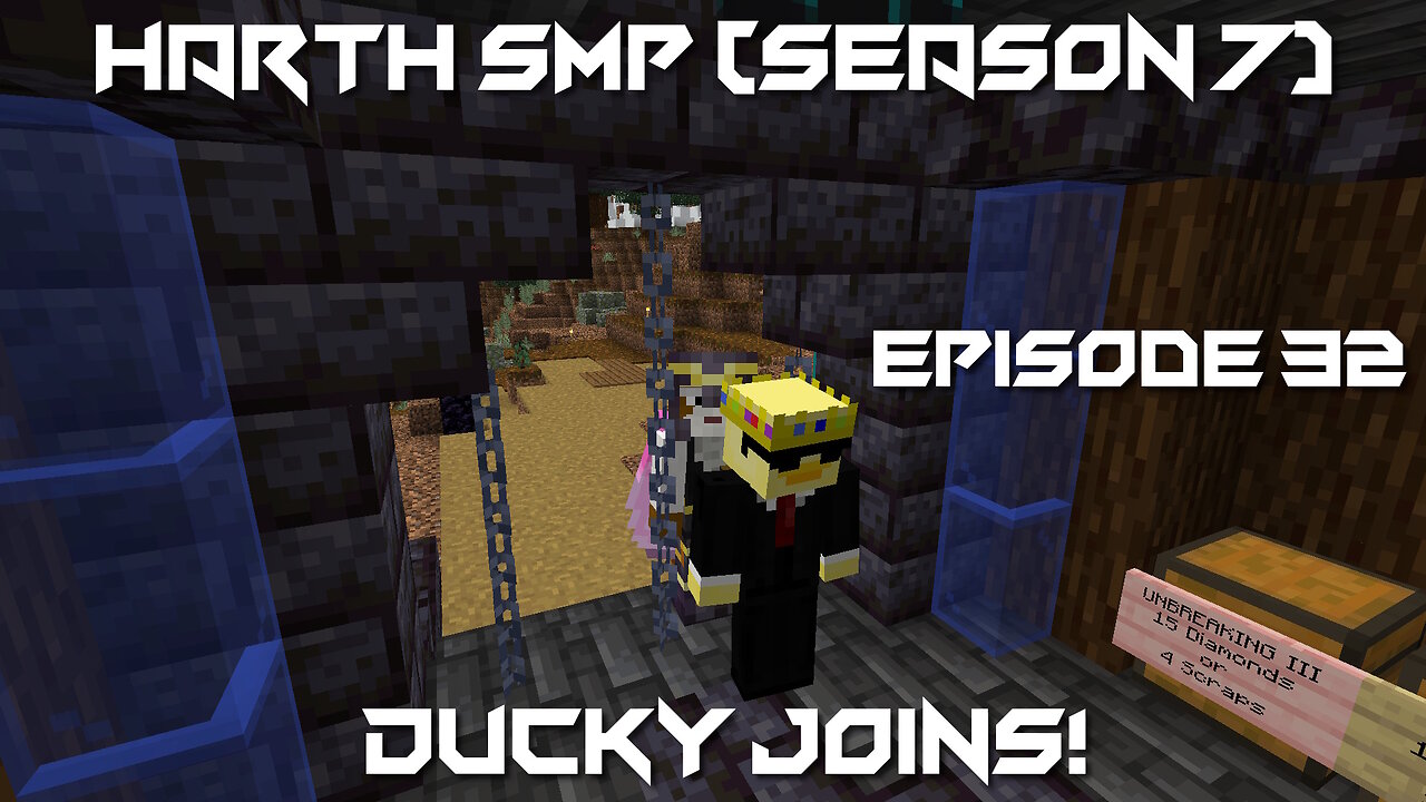 Ducky Joins! - Minecraft Harth SMP #32 (Season 7)