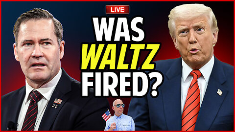 🔴 Did TRUMP Fire NSA Mike Waltz or Not?!