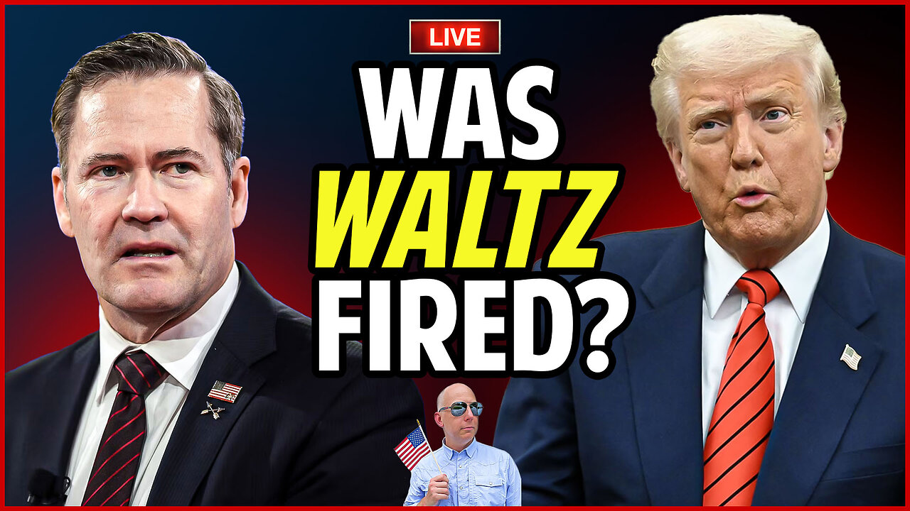 🔴 Did TRUMP Fire NSA Mike Waltz or Not?!