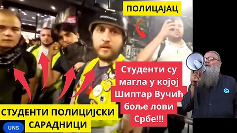 Студенти су магла у којој Шиптар Вучић боље лови Србе!!!