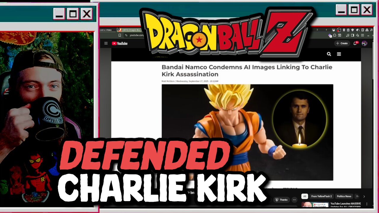 Creators of Dragon Ball Z Came Out To DEFEND Charlie Kirk!