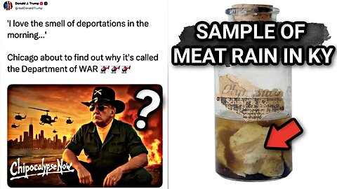 Martial Law?! “Meat Rains from Sky, Trump’s ‘War’ Warning & Global Chaos Uncovered”