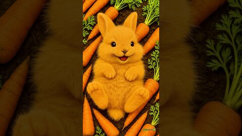Rabbit Eats Carrot & BECOMES It!
