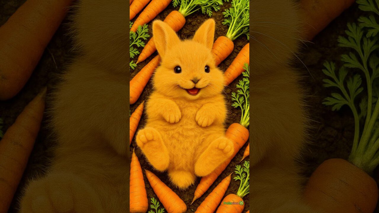 Rabbit Eats Carrot & BECOMES It!