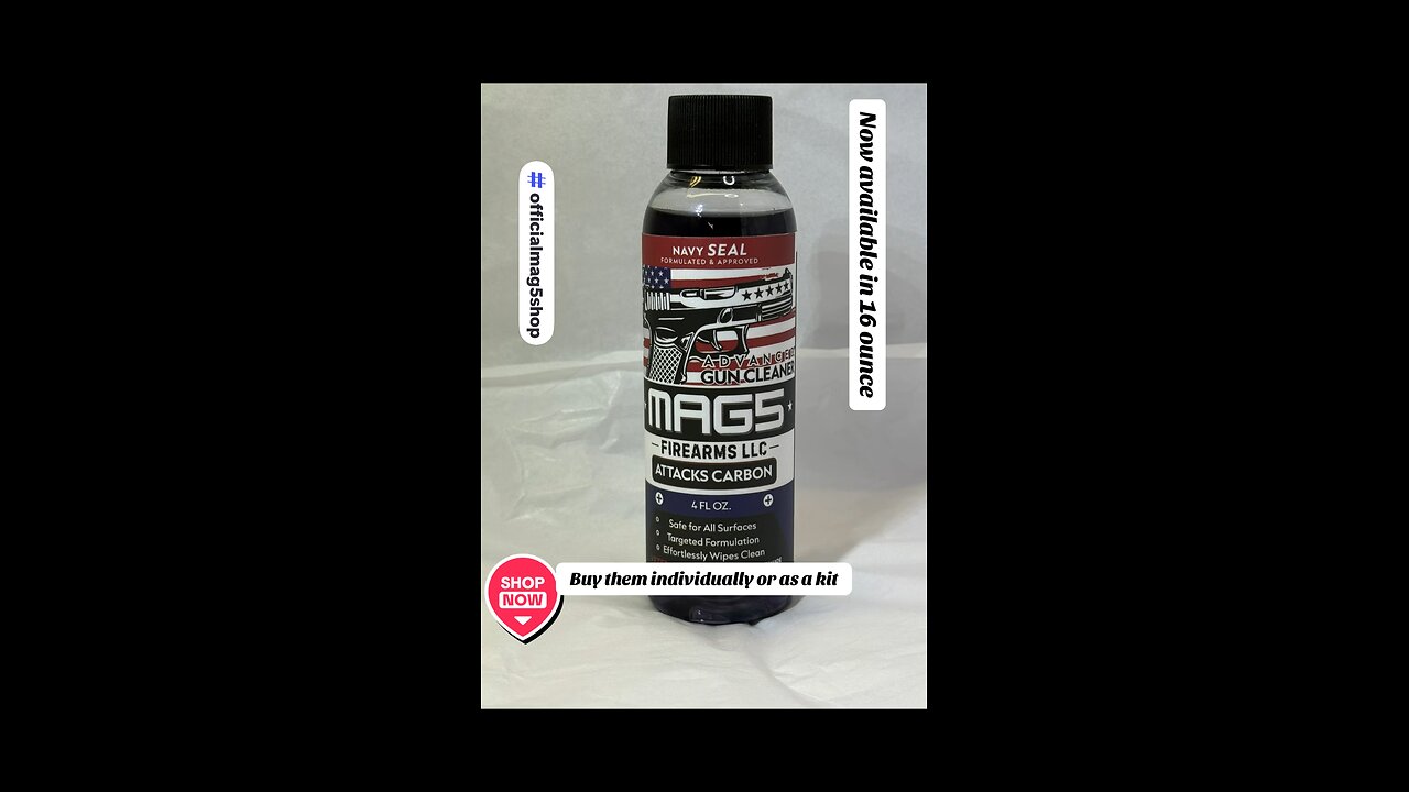 Mag5 firearms advanced gun cleaner and oil