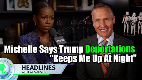 Michelle Obama Says Trump Deportations "Keeps Me Up At Night"