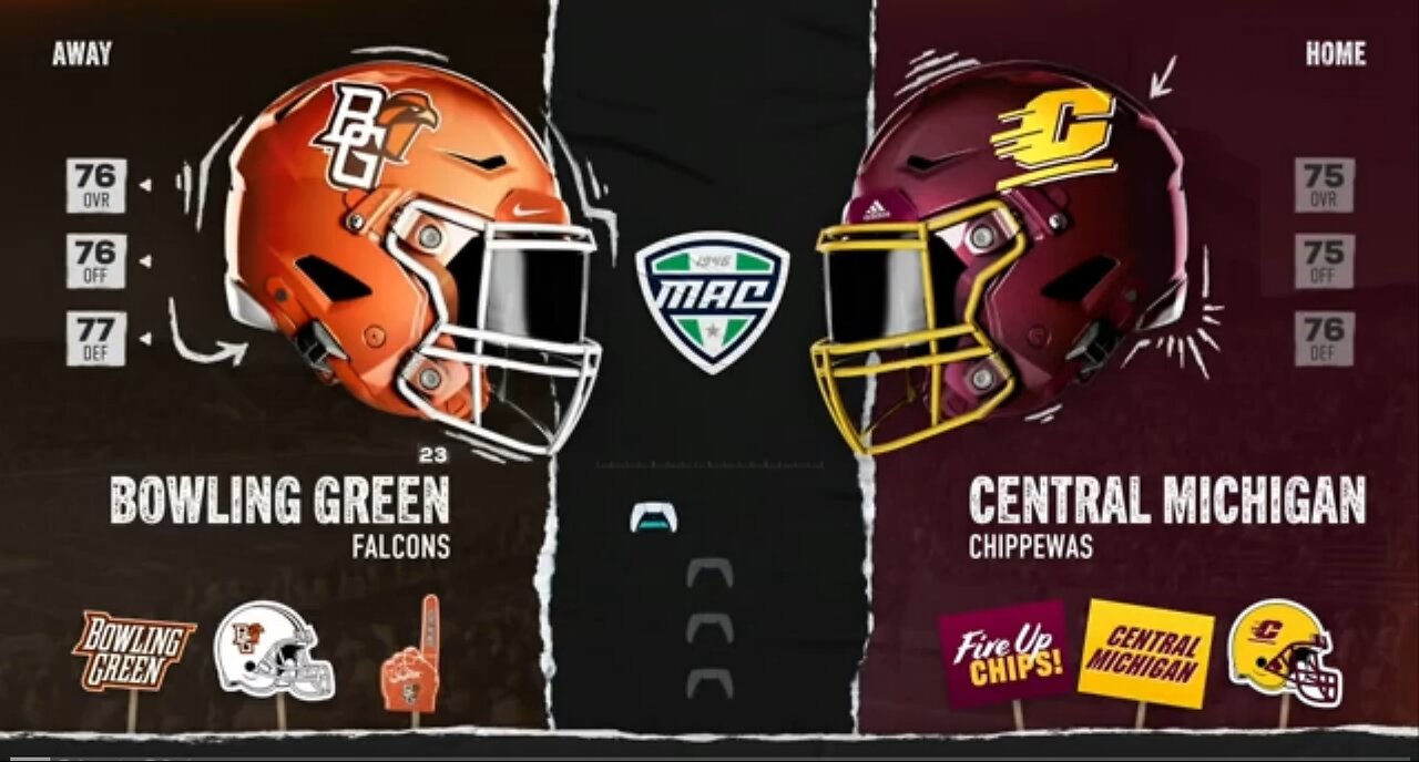 Ep9 Bowling Green vs Central Michigan: Finally RANKED!