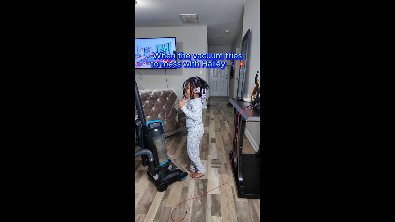 Blue vs. The Vacuum: Round 1! 💨😂