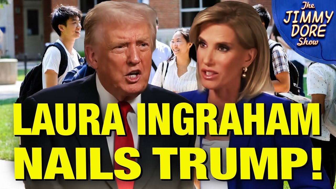 Laura Ingraham DISMANTLES Donald Trump - Over Bringing Chinese Students To U.S. Colleges