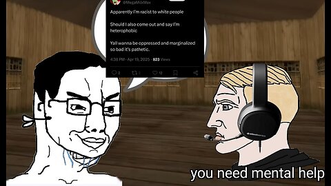 Autistic Milita vs @MegaMilkMax