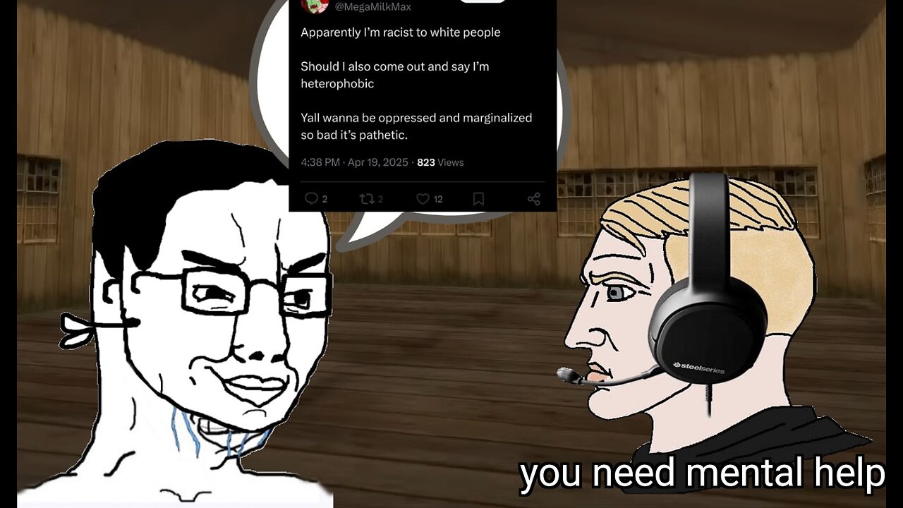 Autistic Milita vs @MegaMilkMax