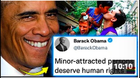 "Obama Advocates for Equal Rights for Pedophiles and 2SLGBTQI+"
